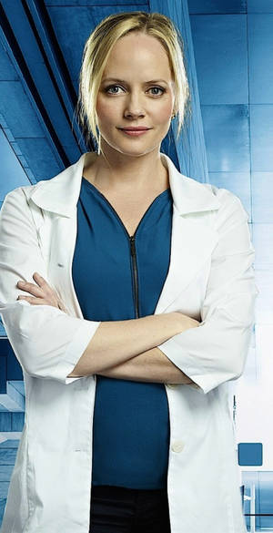 Marley Shelton Portraying The Character Dr. Alison Lennon Wallpaper