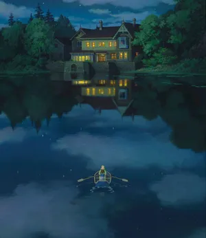 Marnie And Anna Enjoying A Heartfelt Moment By The Water In A Beautiful Scene From The Movie