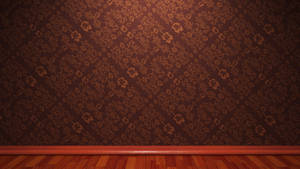 Maroon Floral Wall Texture Wallpaper