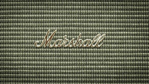 Marshall On Mesh Screen Wallpaper