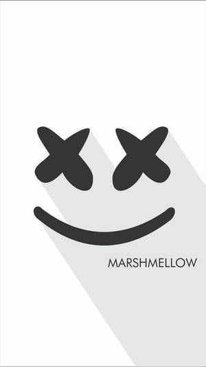 Marshmallow Dj Iconic Mask Design Wallpaper