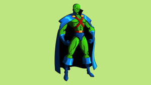 Martian Manhunter Vector Artwork Wallpaper