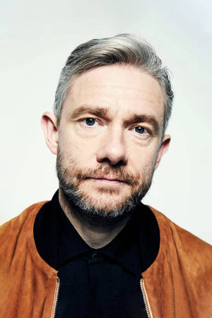 Martin Freeman In Mustard Colored Jacket Wallpaper