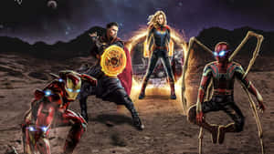 Marvel Avengers End Game Fighting Stance Wallpaper