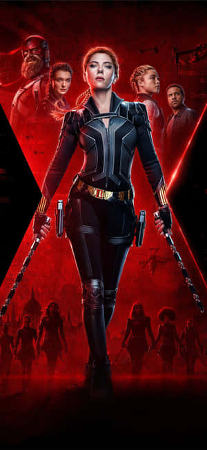 Marvel Black Widow Iphone 11 Wallpaper