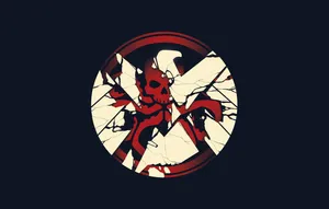 Marvel Falcon Logo Shield Hydra Wallpaper