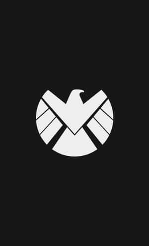 Marvel Falcon Logo White Middle Wallpaper