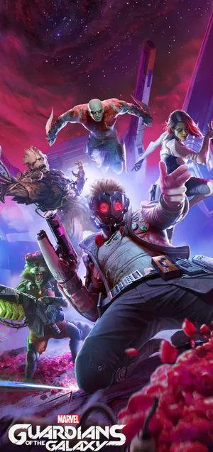 Marvel Iphone 11 Guardians Of The Galaxy Wallpaper