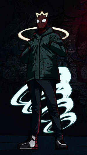 Marvel Iphone Spider Man Retro Graphic Art Wallpaper