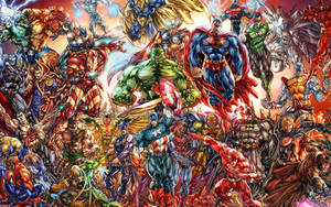 Marvel Versus Dc Universe Online Fanart Wallpaper