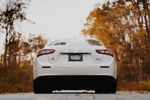 Maserati In Autumn Wallpaper