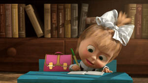 Masha And The Bear Baby Wallpaper