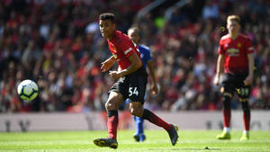 Mason Greenwood Chasing Wallpaper