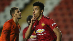 Mason Greenwood Red Wallpaper