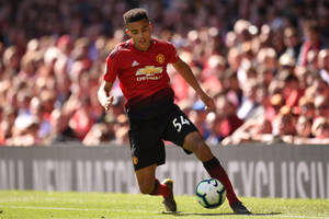 Mason Greenwood Soccer Ball Wallpaper