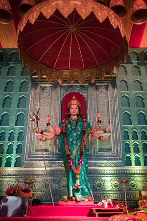 Mata Rani Giant Statue Wallpaper