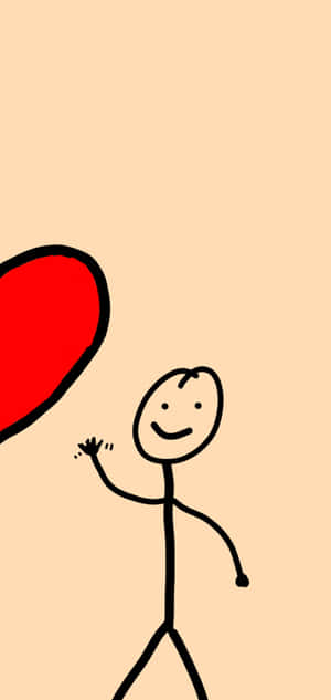 Matching Couple Pfp Stick Figure Wallpaper