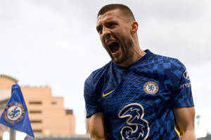 Mateo Kovacic Screaming Number 3 Wallpaper