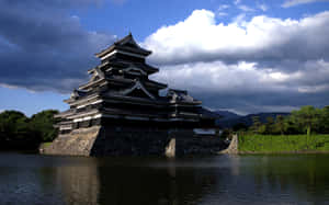 Matsumoto Castle Reflection Japan Wallpaper