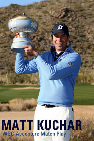 Matt Kuchar Presenting Trophy Wallpaper