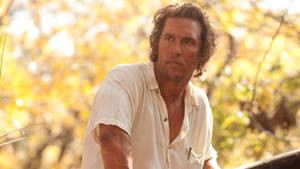 Matthew Mcconaughey In White Wallpaper