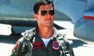 Maverick High Above The Clouds Wallpaper