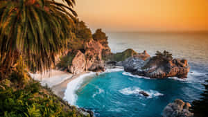 Mcway Falls Coast Wallpaper