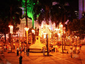 Medellin Berrío Park Wallpaper