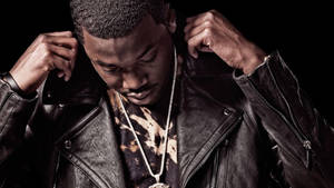 Meek Mill Leather Jacket Wallpaper