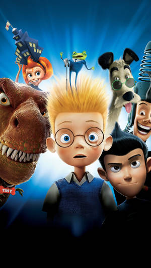 Meet The Robinsons Blue Background Wallpaper