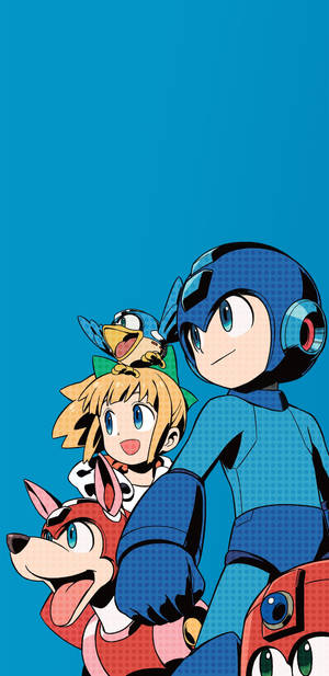 Mega Man And Roll Wallpaper