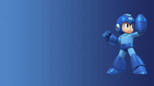 Mega Man: The Iconic Video Game Character Wallpaper