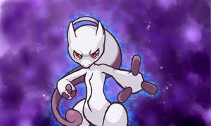 Mega Mewtwo Y Fanart Wallpaper