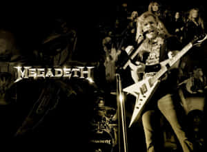 Megadeth Concert Collage Wallpaper