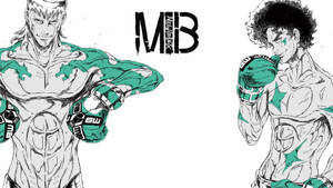 Megalo Box Green Wallpaper