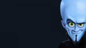 Megamind Dark Blue Aesthetic Wallpaper