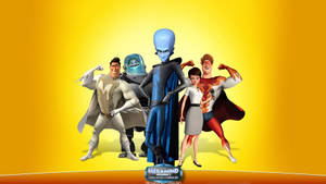 Megamind Landscape Movie Poster Wallpaper