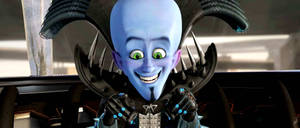 Megamind Wide Smile Wallpaper