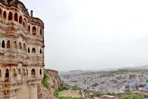 Mehrangarh Fort View Of City Wallpaper