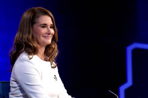 Melinda French Gates Side View Snapshot Wallpaper