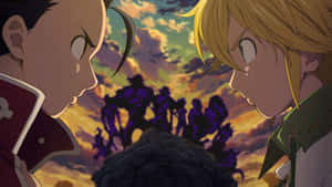 Meliodas And Zeldris Seven Deadly Sins 4k Wallpaper