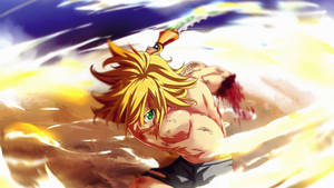 Meliodas Confronts The Seven Deadly Sins Wallpaper