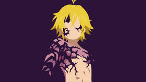 Meliodas In His Cruel Demon Form Wallpaper