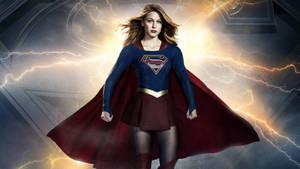 Melissa Benoist Supergirl Dc Hero Wallpaper
