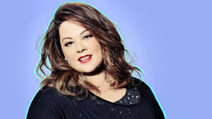 Melissa Mccarthy Snl Guest Portrait Graphic Design Wallpaper