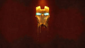 Melted Iron Man Nerd Wallpaper