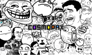 Meme Faces Cosmopax Wallpaper