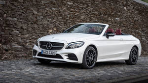 Mercedes Benz C300 Top-down Wallpaper