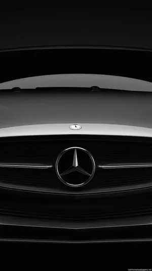 Mercedes Benz Car Emblem Iphone Wallpaper