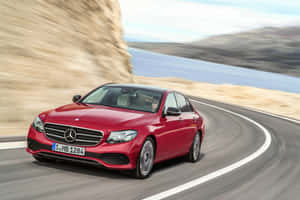 Mercedes Benz Clase E Stabilized Wallpaper